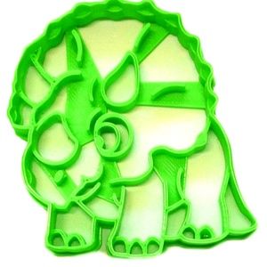 TRICERATOPS 3 HORN COOKIE CUTTER PR2338